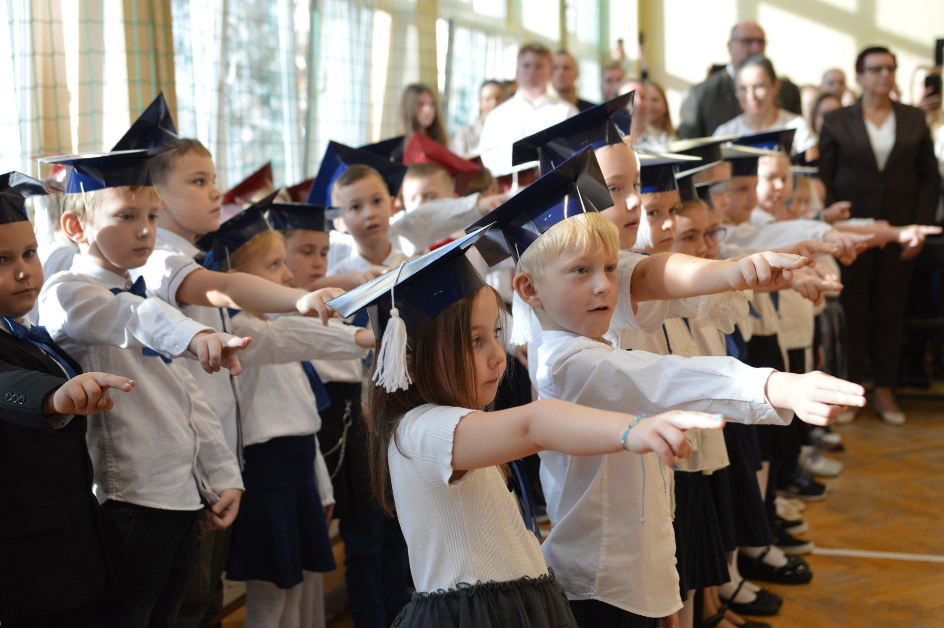 Ślubowanie klas pierwszych w Bełchatowie