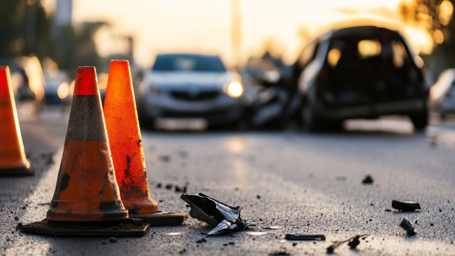 wypadek drogowy/ zdjęcie ilustracyjne