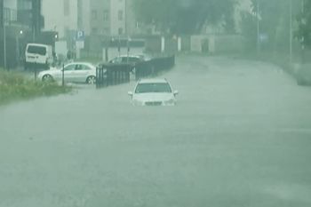 Słupsk zalany. Pokazali zdjęcia