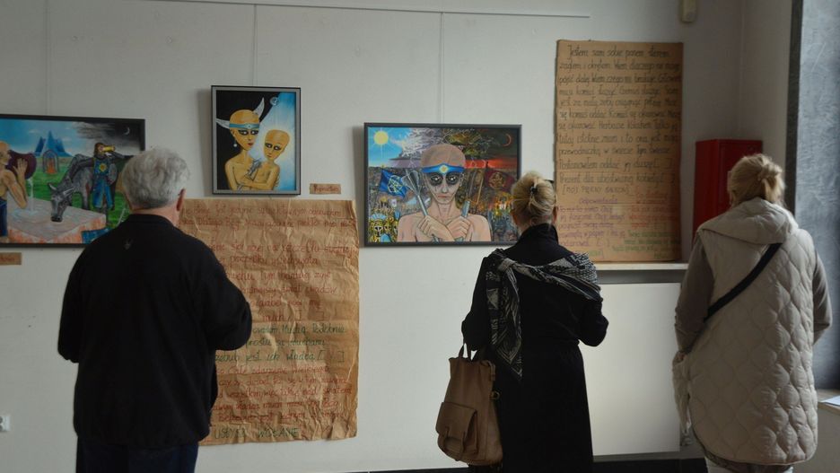 Wystawę prac skarżyszczanina Krzysztofa Gibaszewskiego &#34;Wszystkie moje werki&#34; w Miejskim Centrum Kultury można ją oglądać do 3 października.