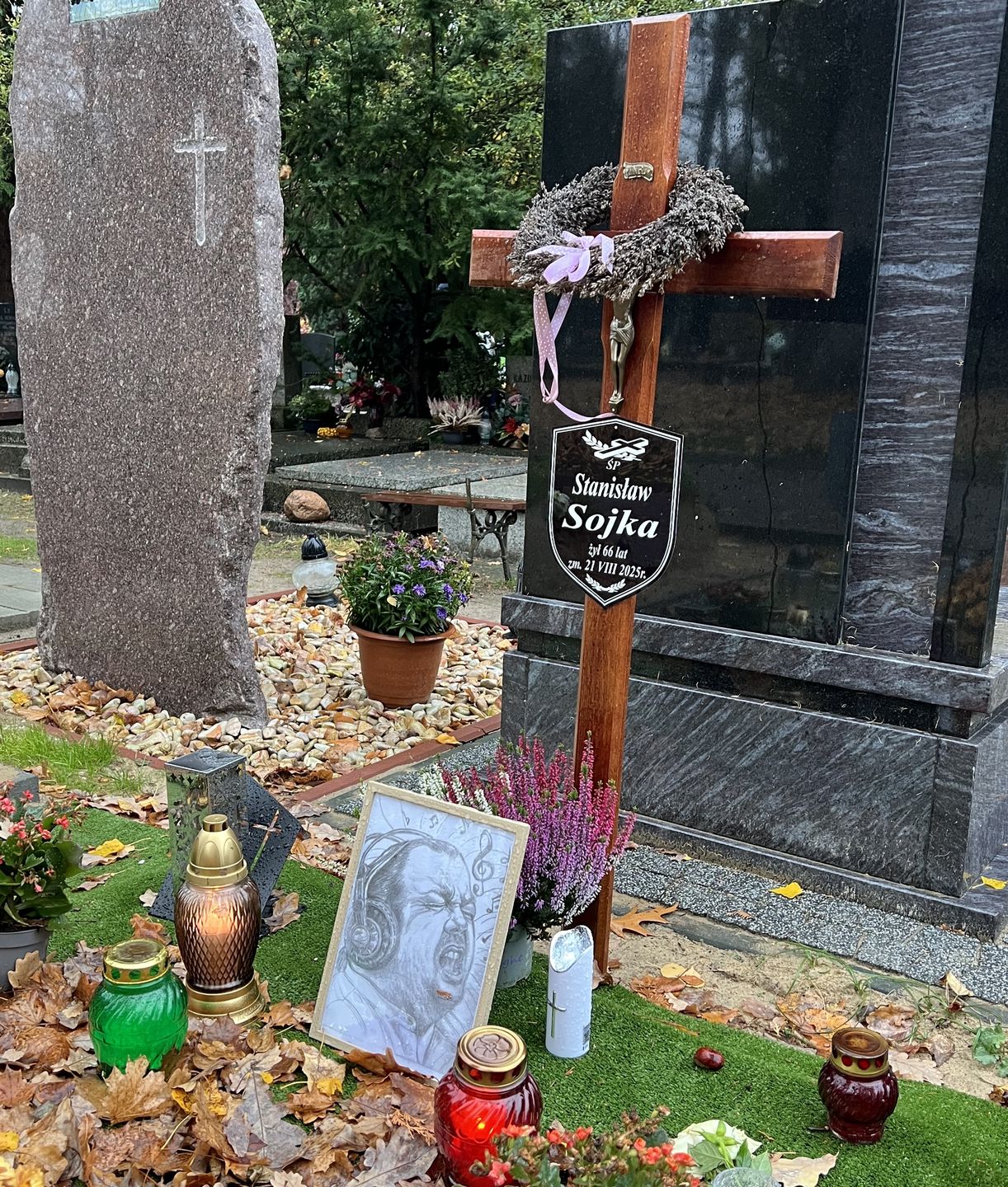 Grób Stanisława Soyki 