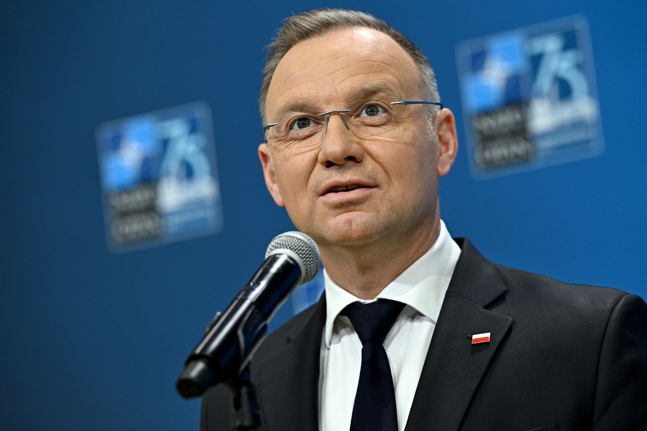 Andrzej Duda dla Wirtualnej Polski o ataku na Donalda Trumpa i faworycie do wygranej w USA