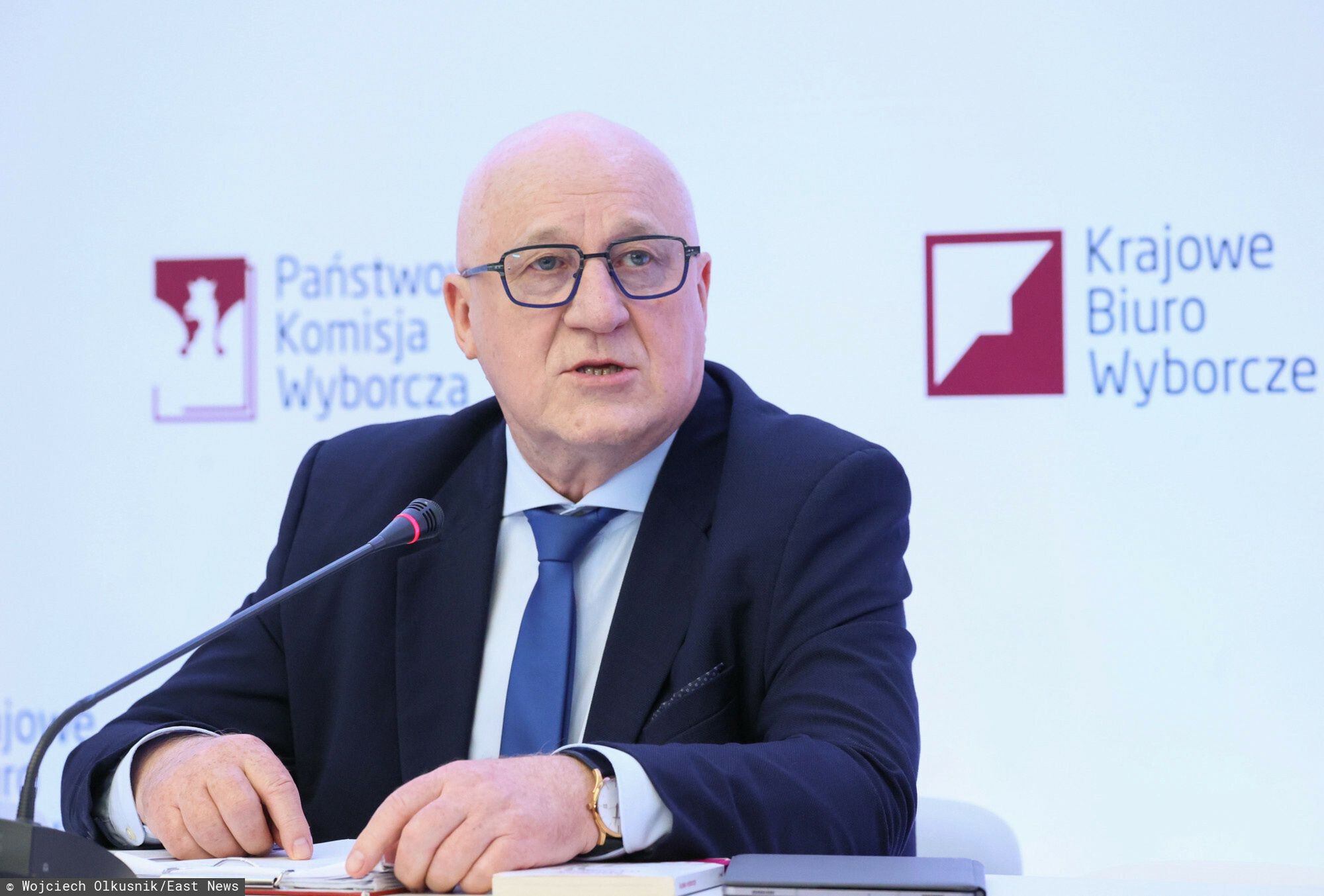 Przewodniczący PKW Sylwester Marciniak