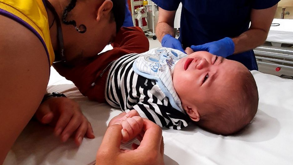 Zaniepokoiło go zgrubienie na szyi synka. Kilka dni później usłyszał druzgocącą diagnozę