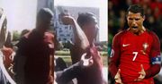 Cristiano Ronaldo wyrwał reporterowi mikrofon i... wyrzucił go do jeziora!