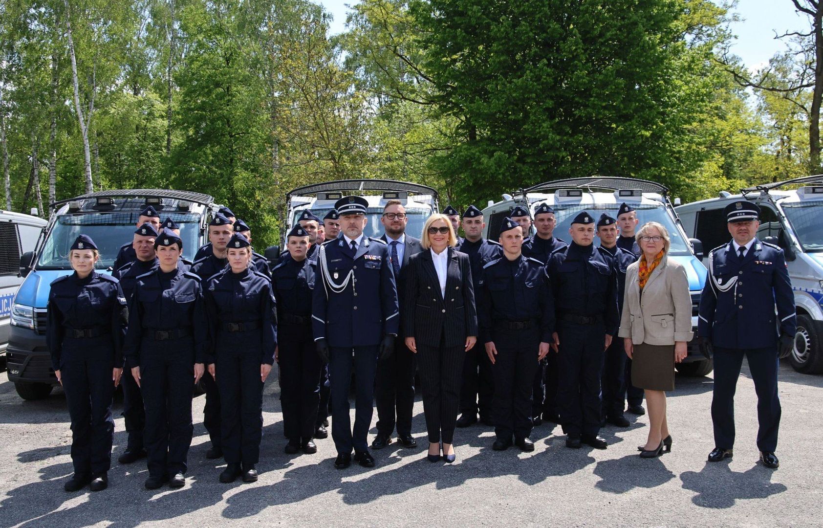 Ślubowanie policjantów w Kielcach