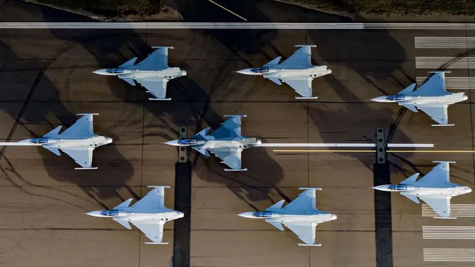 Samoloty JAS-39 Gripen