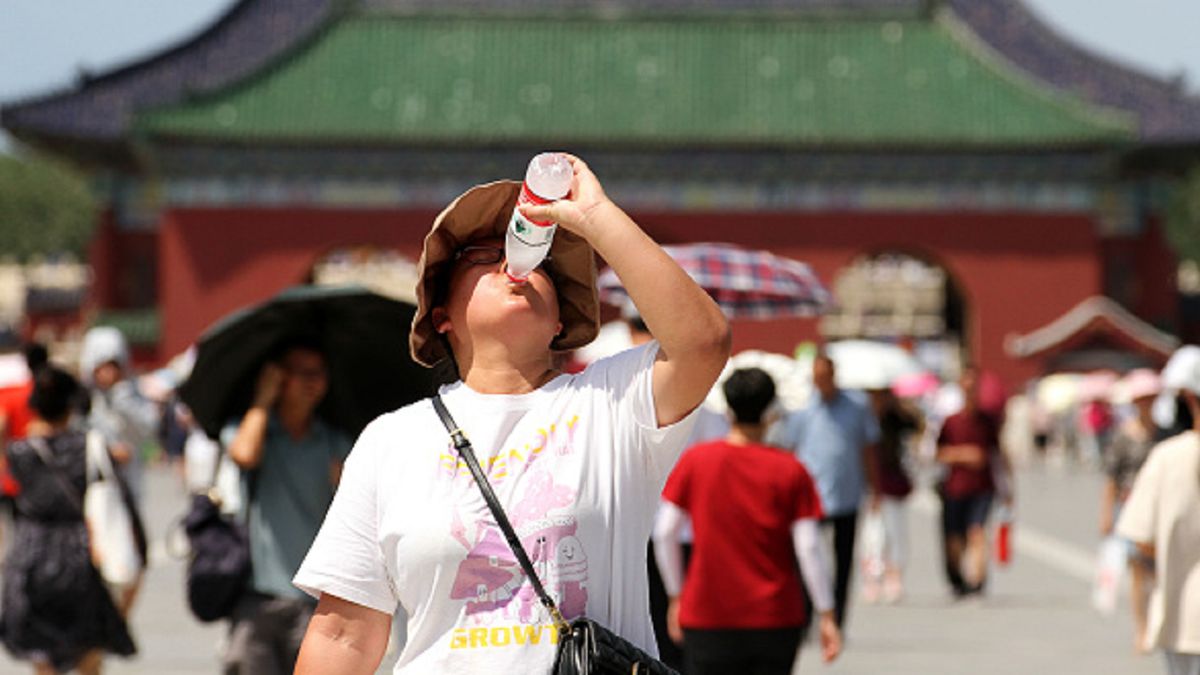 Chiny zmagają się z upałami.