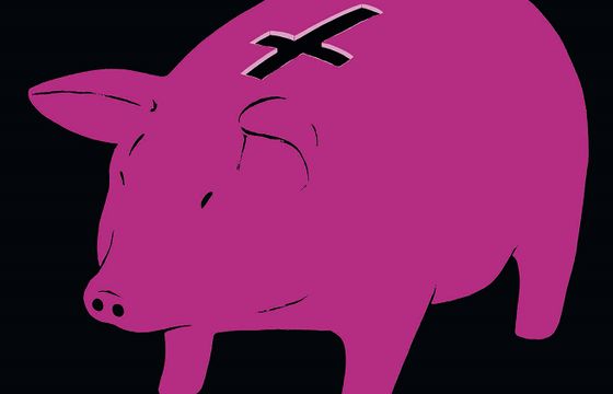 „Kler” z plakatem Andrzeja Pągowskiego. „Korciło mnie, by graficznie skomentować jego dzieła”