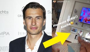 Jarosław Bieniuk pokazał zdjęcie z synkiem. Uwagę przykuł szczegół w tle