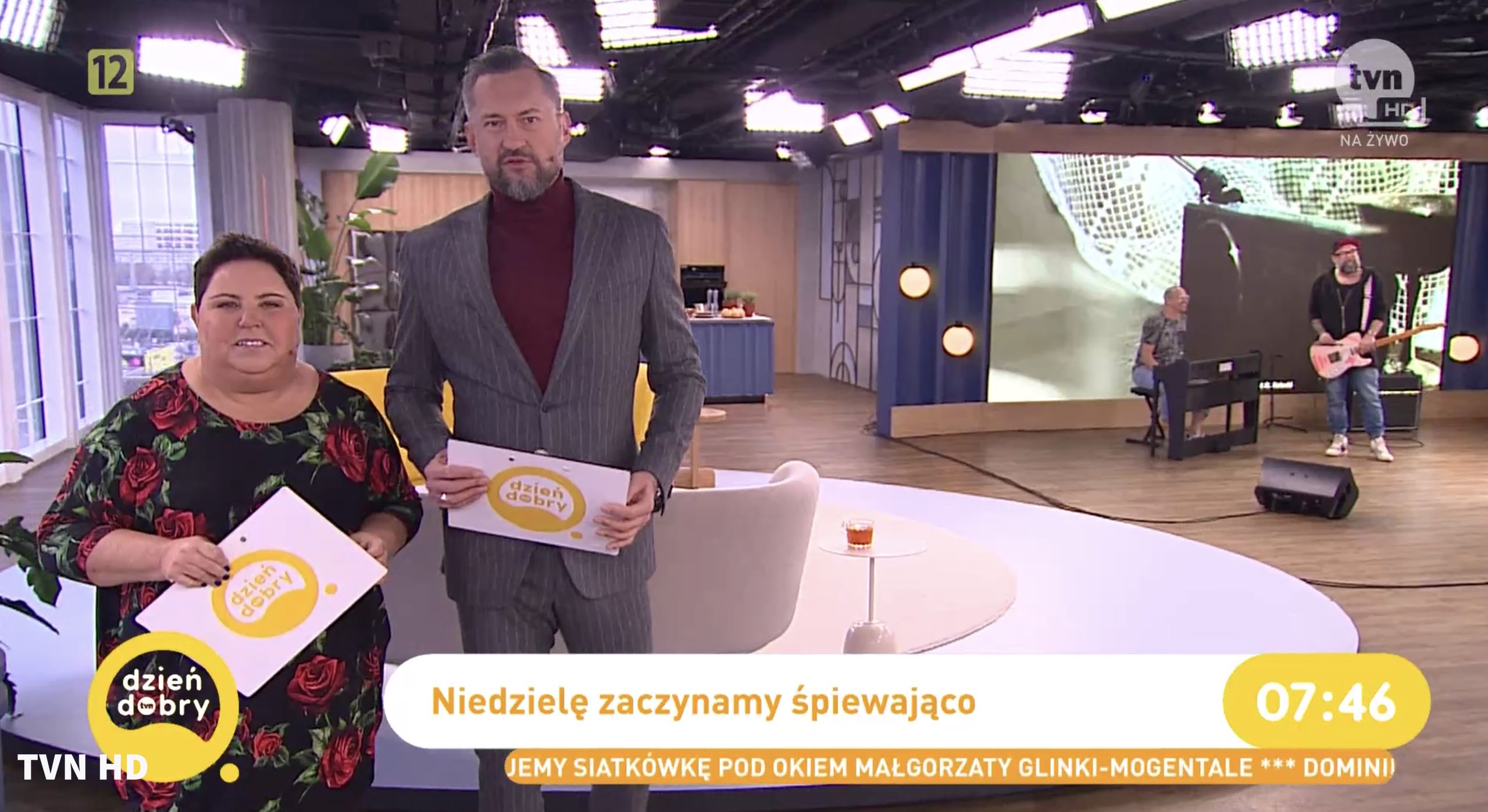 Kadr z programu "Dzień dobry TVN"