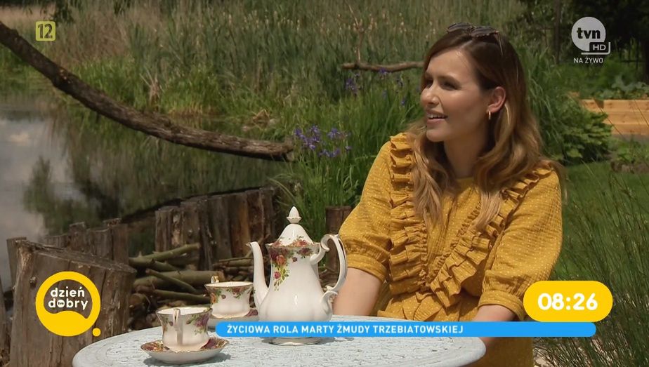 Marta Żmuda Trzebiatowska w "Dzień Dobry TVN"
