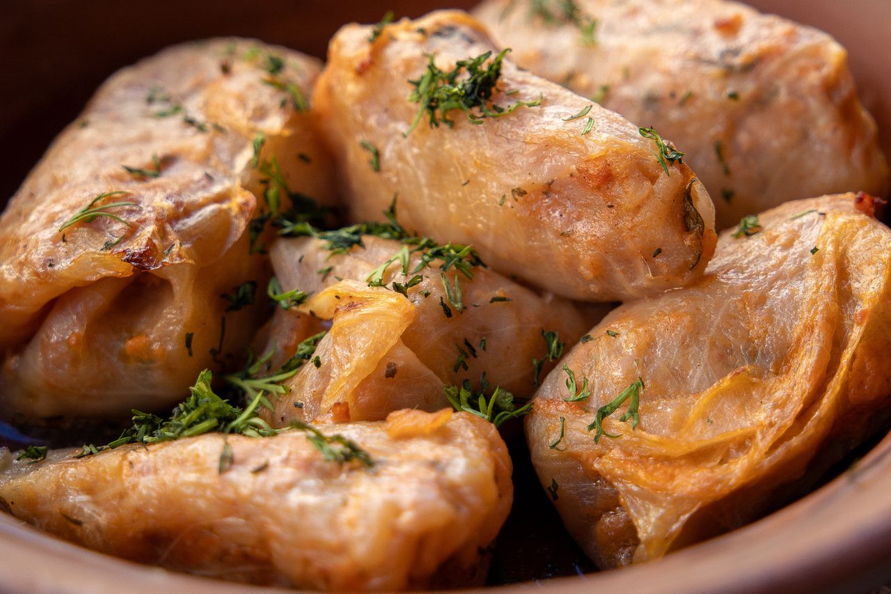 Gołąbki dolma to turecki przysmak