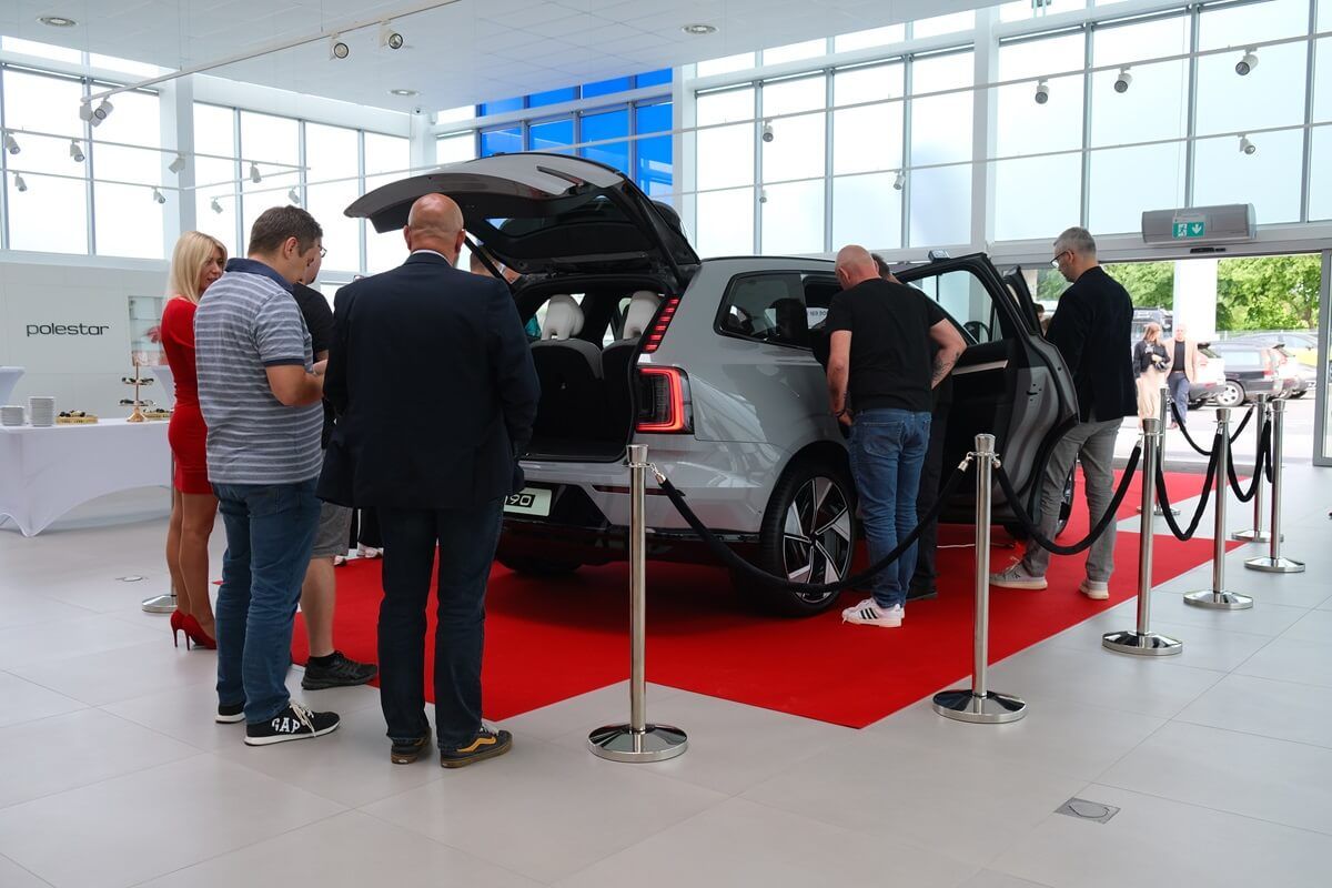 Premiera Volvo EX90 w salonie Volvo Scandinavia Auto Lublin