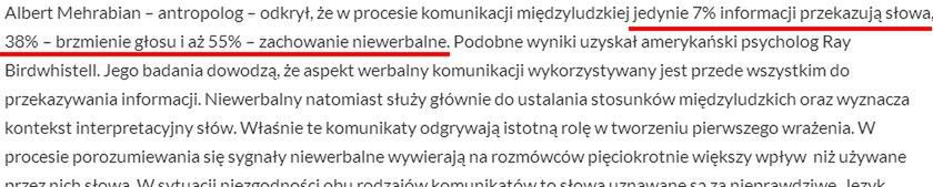 Technologiczne mity. Mowa ciała ważniejsza od słów? Nie wierzcie oszustom! 8