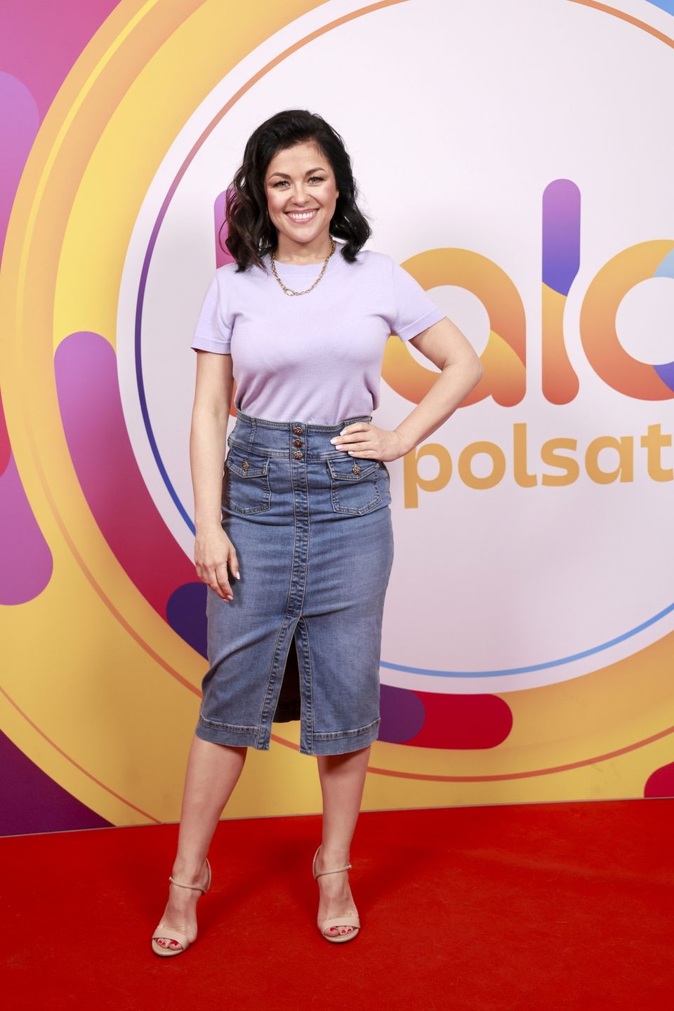 Katarzyna Cichopek w "Halo tu Polsat"