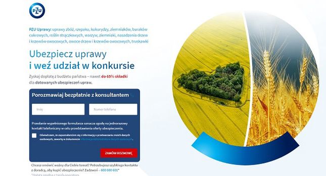 PZU promuje ubezpieczenia upraw. Rusza konkurs dla rolników
