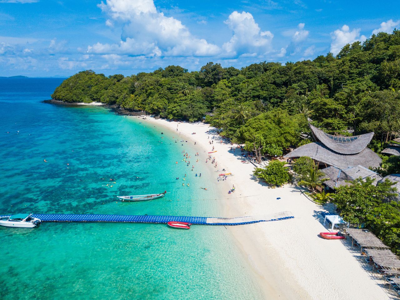 Widok na plażę na Phuket