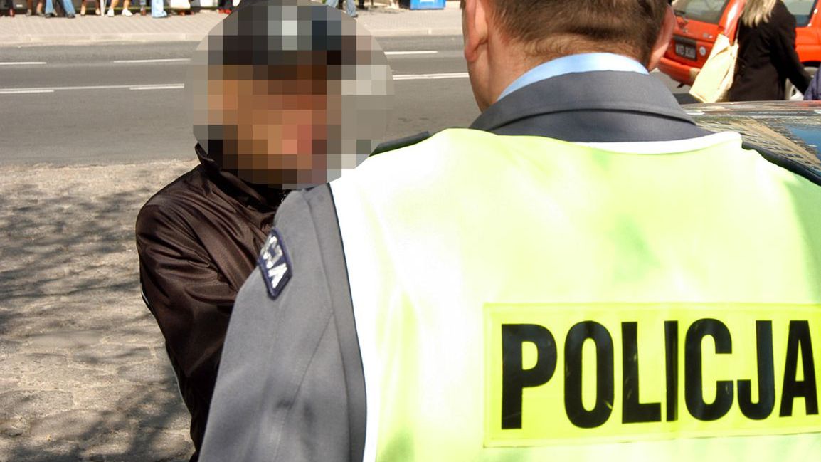 Praca polskiej policji. Zdjęcie ilustracyjne