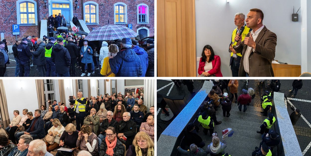 Szczecinek: Napięta atmosfera wokół wizyty Roberta Bąkiewicza