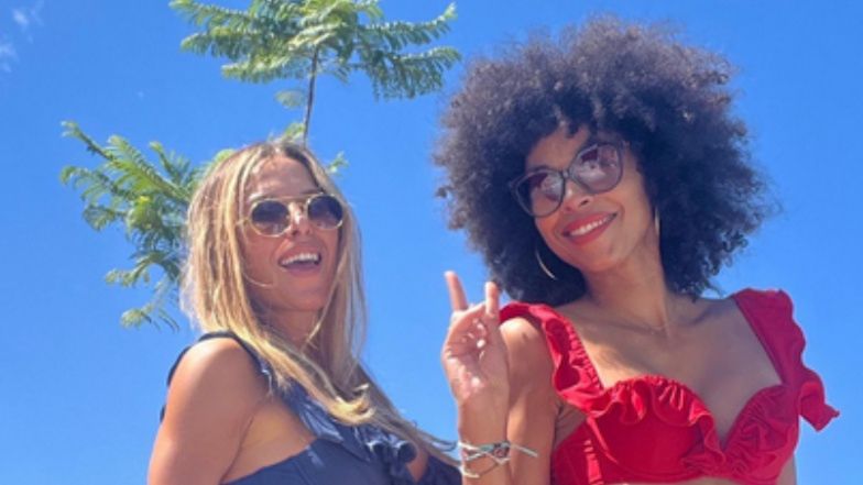 Omenaa Mensah i Ewa Chodakowska razem na wakacjach