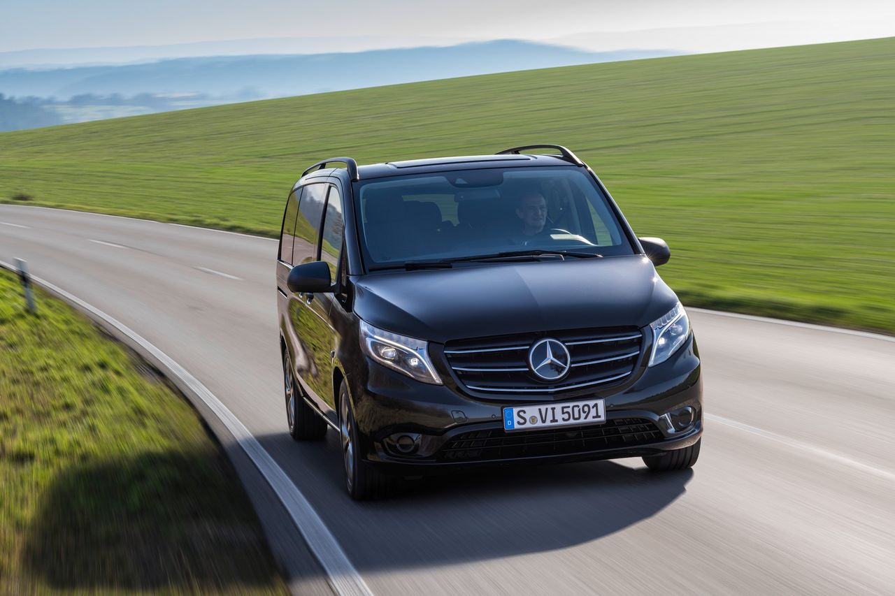 Mercedes Vito przeszedł facelifting. Zyskał też elektryczny napęd