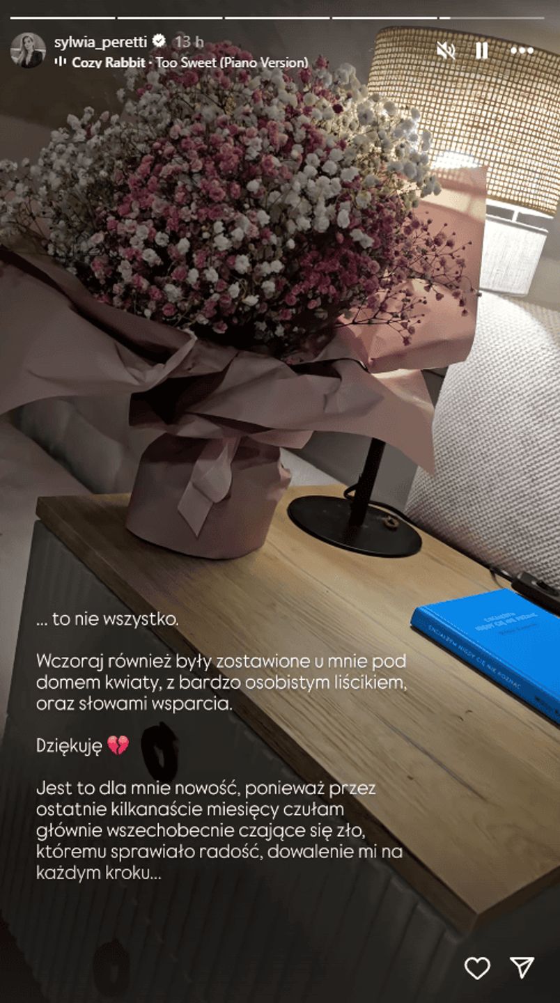 Sylwia Peretti dostała prezent od fanki