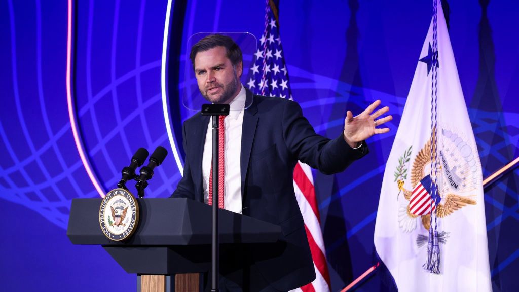 Vice President JD Vance Speaks At The American Dynamism Summit
WASHINGTON, DC - MARCH 18: U.S Vice President JD Vance speaks during the 2025 American Dynamism Summit on March 18, 2025 in Washington, DC. The American Dynamism Summit brings together companies, executives, and government officials and is hosted by the venture capital firm Andreessen Horowitz (a16z). (Photo by Kayla Bartkowski/Getty Images)
Kayla Bartkowski
bestof, topix
