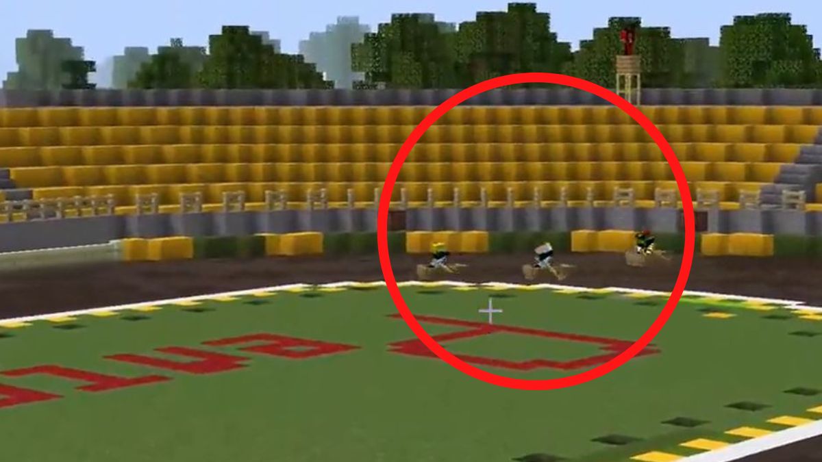 Liga żużlowa w Mincecraft