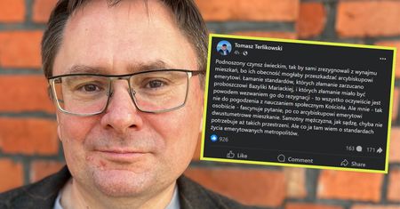 Terlikowski o willi Jędraszewskiego. "Po co  emerytowi dwustumetrowe mieszkanie?"