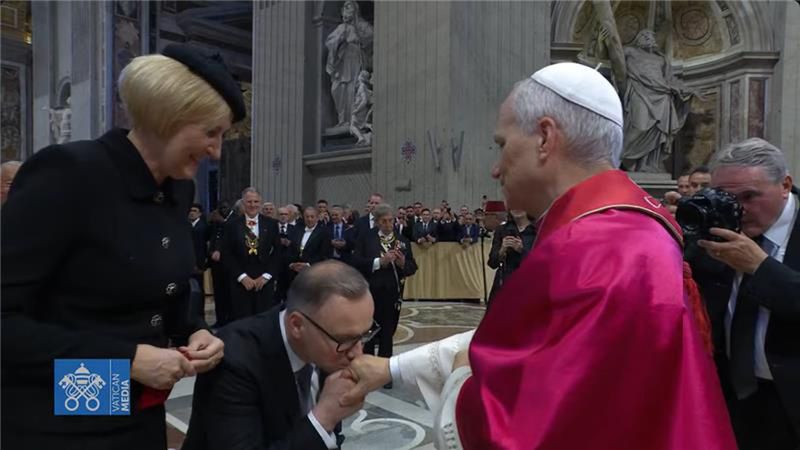 Para prezydencka spotkała się