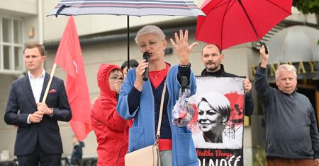 Była więźniarka z Białorusi: "Ludzie traktowani jak zwierzęta". Apel do polskich mediów w Sopocie