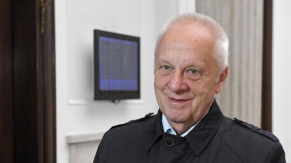 Stefan Niesio�owskiWarszawa, 12.04.2019. Pose� Stefan Niesio�owski w Sejmie, 12 bm. (awol) PAP/Radek PietruszkaRadek Pietruszka8 8., kadencja, kadencji, polityk, polityka, portret, Sejm, Stefan Niesio�owski, VIII