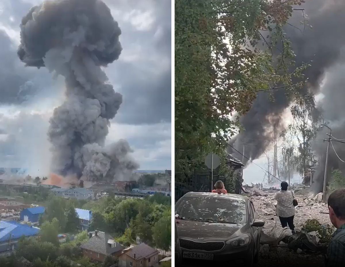 Gigantyczna eksplozja w Rosji. Cios w rosyjską armię