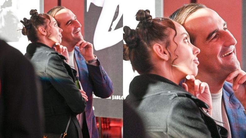 Misiek Koterski i Marcela Leszczak wymieniają czułości na randce