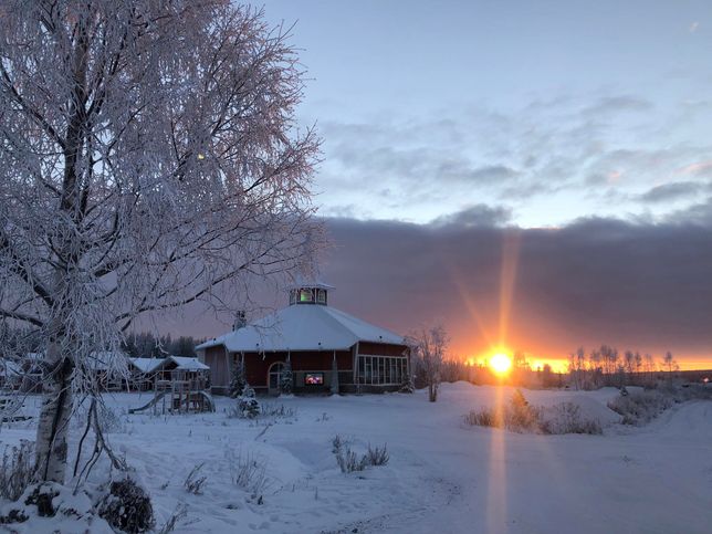 Wschody i zachody słońca w Rovaniemi są za darmo