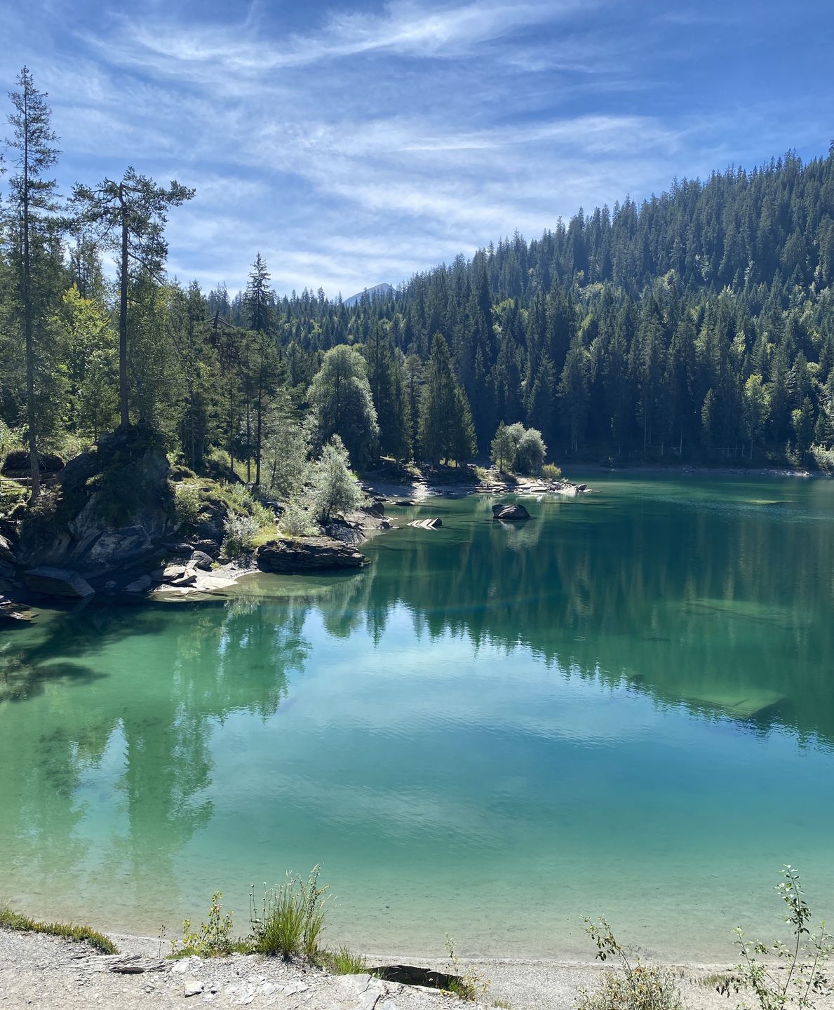 Podróż kamperem po Szwajcarii – Caumasee