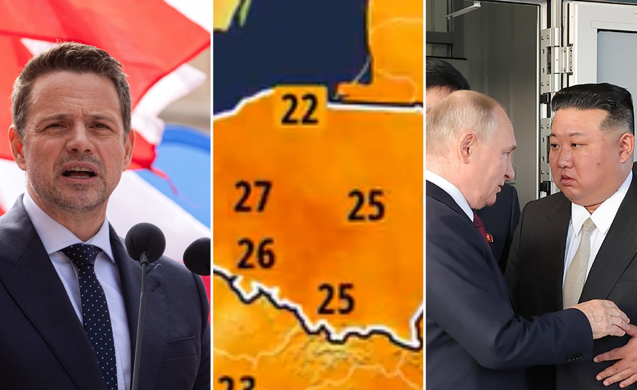 Trzaskowski traci, Pjongjang inwestuje, a pogoda zaskakuje. Co wydarzyło się w poniedziałek?