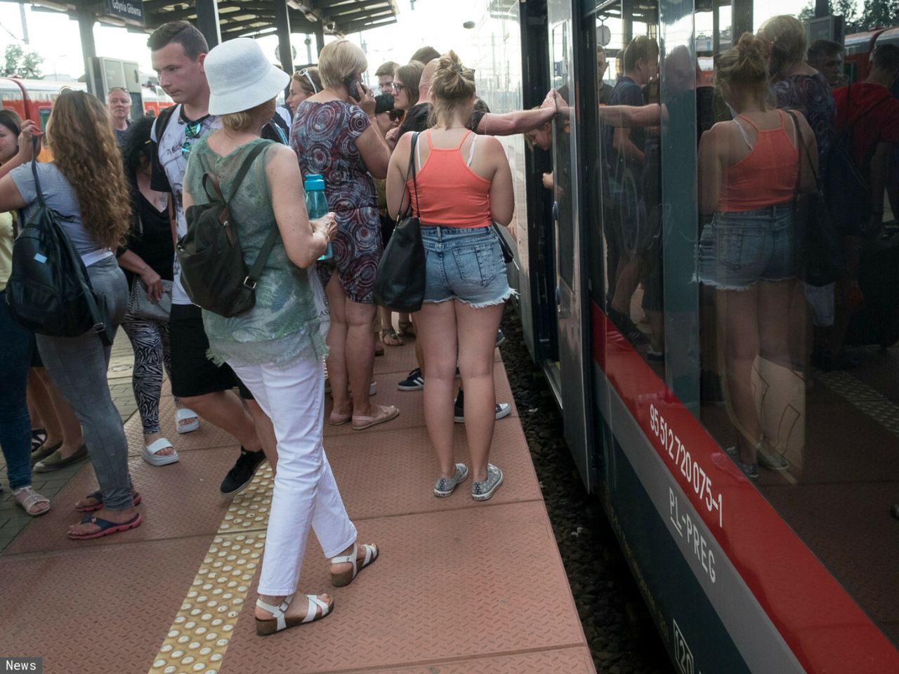 Podróż pociągiem może być przykrym doświadczeniem