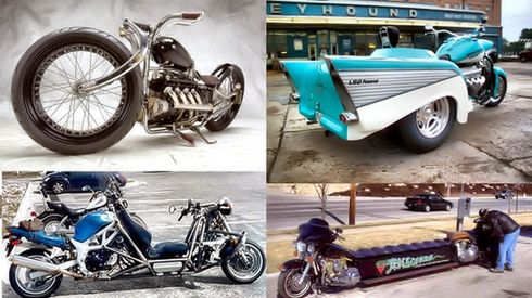 Wideomania - osobliwe projekty motocykli 1