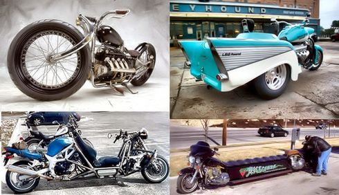 Wideomania - osobliwe projekty motocykli