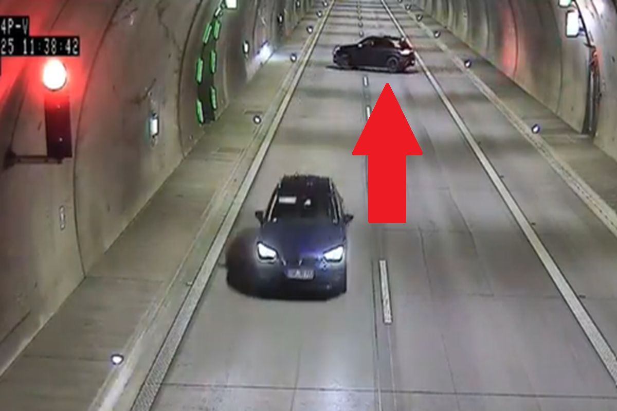 Nagranie z S3. Zawracali w tunelu. Zapłacą 2 tysiące mandatu