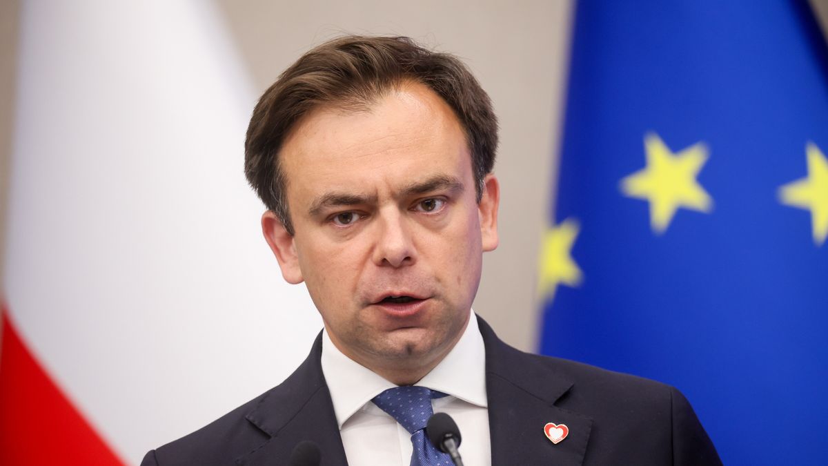 Minister finansów Andrzej Domański