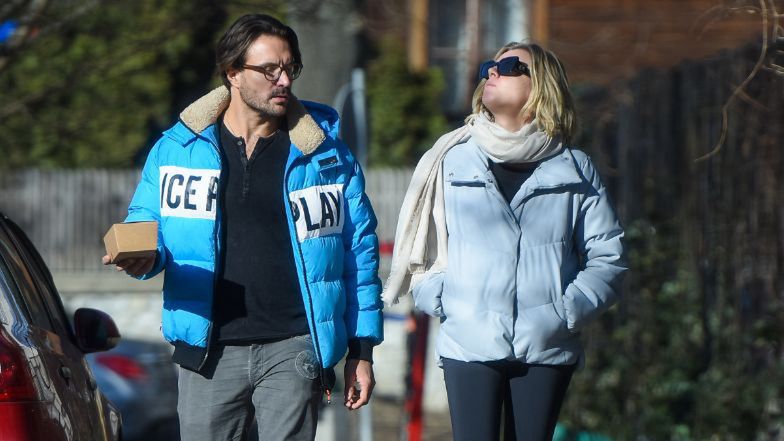 Piotr Stramowski z partnerką 