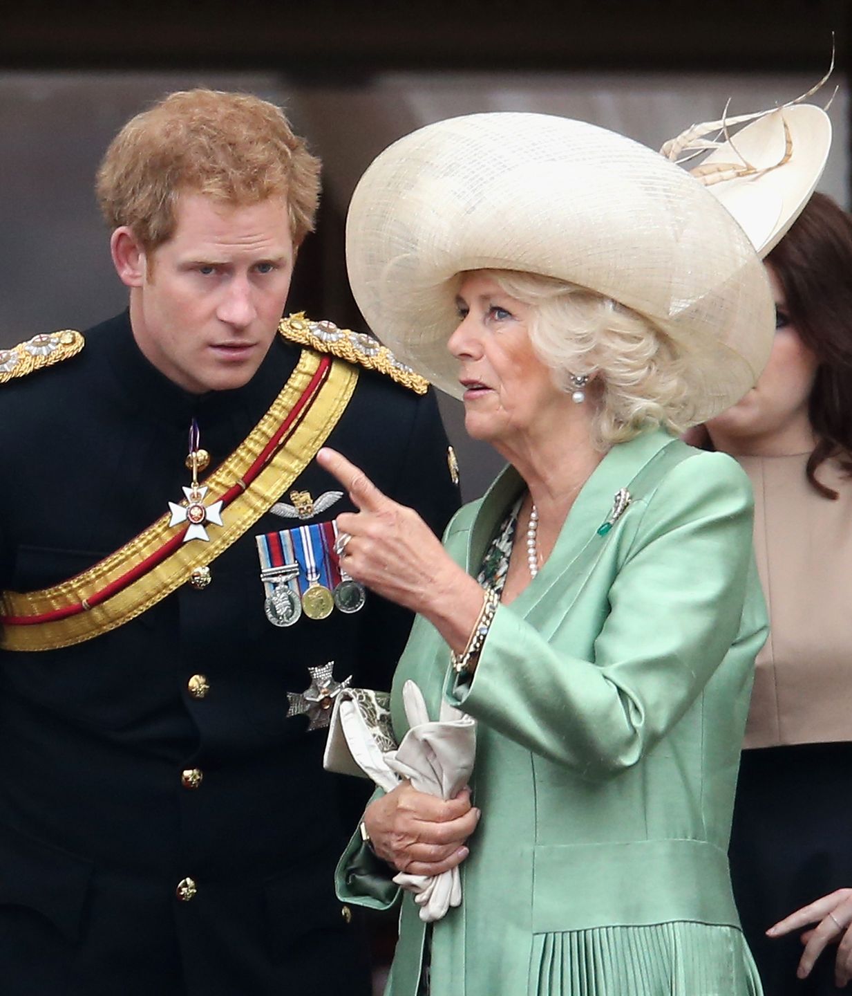 Książę Harry i królowa Camilla