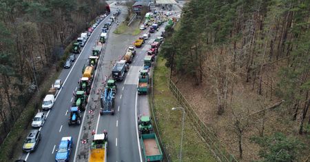 Protest rolników. Mapa utrudnień 20 marca 2024 r.