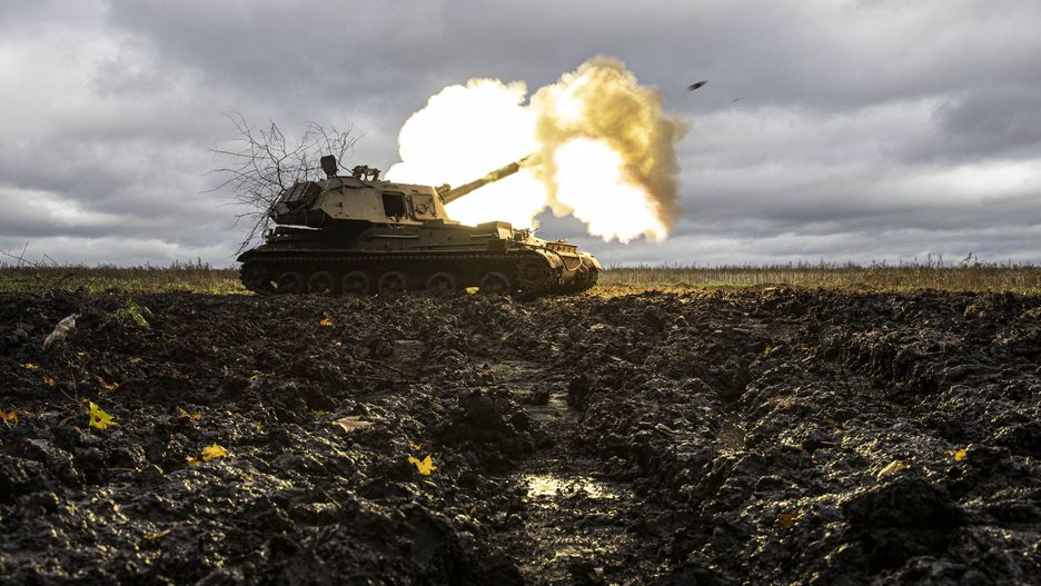 Ukraińskie haubice ostrzeliwują rosyjskie punkty w obwodzie donieckim
