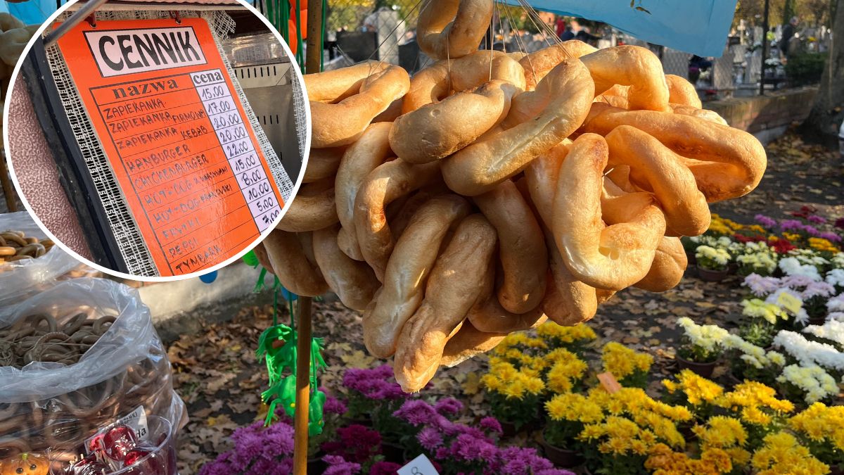 Obwarzanki odpustowe to jedne z "cmentarnych" przysmaków