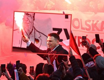 Będzie wniosek o ukaranie? Policja o "egzekucji" Mentzena