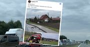 Bus w rowie w Dziećmorowicach. Kobieta zasnęła za kierownicą